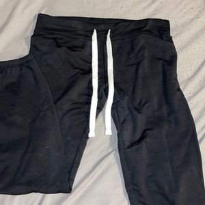 NEW without tags- black joggers